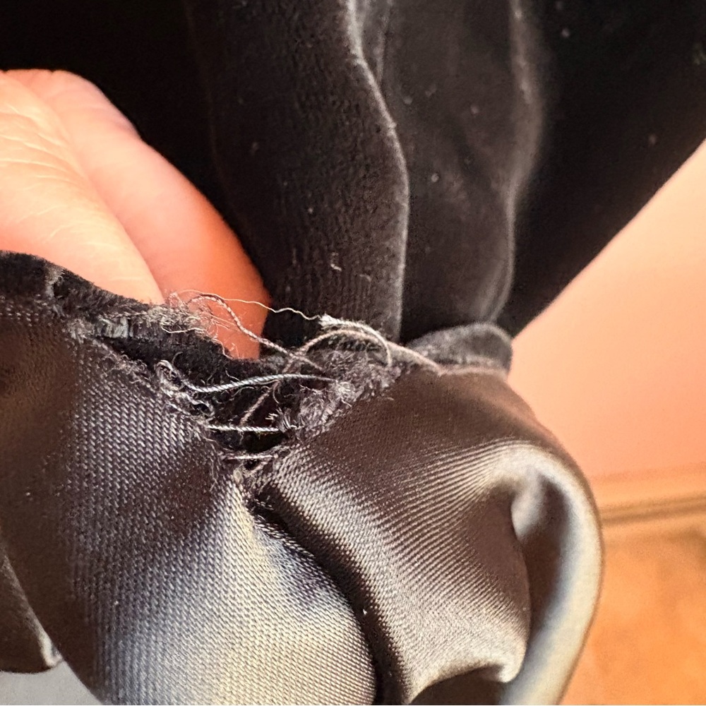 Jessica McClintock Vintage Black Strapless Gown - Picture 9 of 13
